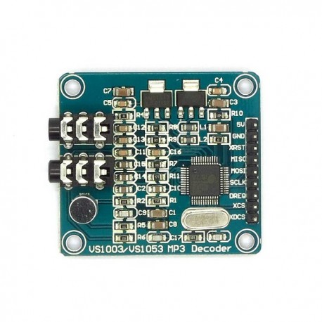 VS1003 MP3 Module with On-Board Microphone