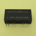 ISO-A4-P1-O4 (isolated converter 4-20mA to 0-5V , 24VDC)