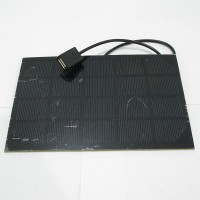 5V 600mA Monocrystalline PET Solar Cell Solar Panel With USB Cable