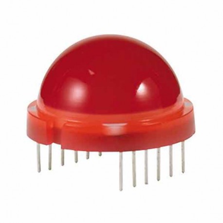 Led Red Round 23mm