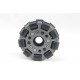 100mm Double Nylon-Rubber Omni Wheel w/Roller bearing