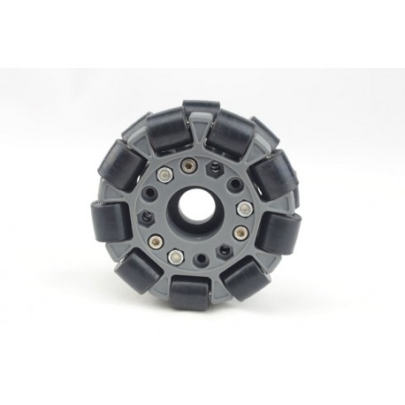 100mm Double Nylon-Rubber Omni Wheel w/Roller bearing