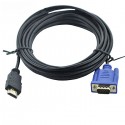 Cable HDMI (M) to VGA 15pin (M) 16FT/5M