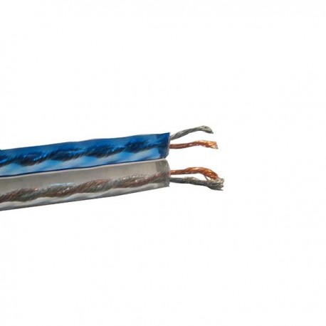 Kabel transparan 2x50 biru (1 meter)