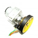 100 RPM Encoder motor with wheel assembly