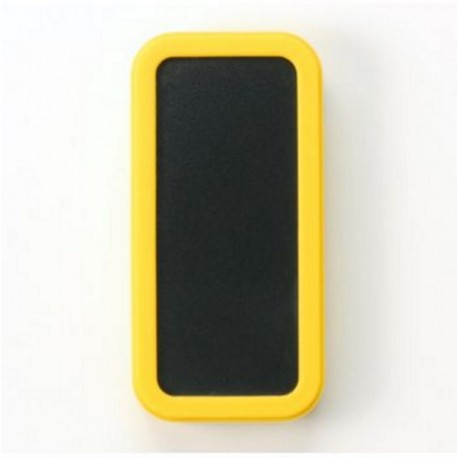 Plastic Case Silicon Cover Black Yellow 38.6x15.5x78.6mm CSS75N-OP-BY
