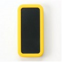 Plastic Case Silicon Cover Black Yellow 38.6x15.5x78.6mm CSS75N-OP-BY