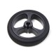 Rubber Wheel 32x7mm - Black