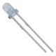 Led blue super bright water clear 3mm