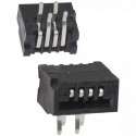 FFC FPC Flexible Cable Socket 4 Pin 1mm Female Right Angle PCB Konektor