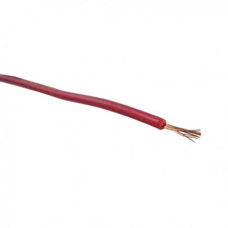 Kabel serabut merah besar (1 meter)