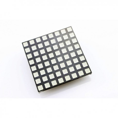 LED Dot Matrix 8x8 Kuning 2.4 inch Ultra Bright Com Cathoda