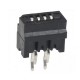 FFC FPC Flexible Cable Socket 4 Pin 1mm Female PCB Konektor