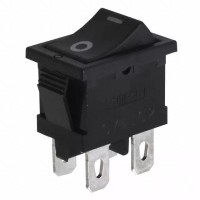 Rocker Switches DPST OMRON 250V 10A 4 Pin (A8L-21-11N2)