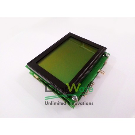 DT-I/O Graphic LCD 128x64 Yellow Green Backlight Ver 3.0