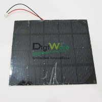 5V 400mA Monocrystalline PET Solar Cell Solar Panel