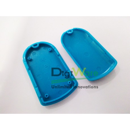 Plastic Case Enclosure Cobalt Blue 35x11x65mm PS-65C