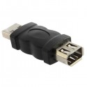 Firewire IEEE 1394 6 Pin Female to USB Type A Male Adaptor Converter