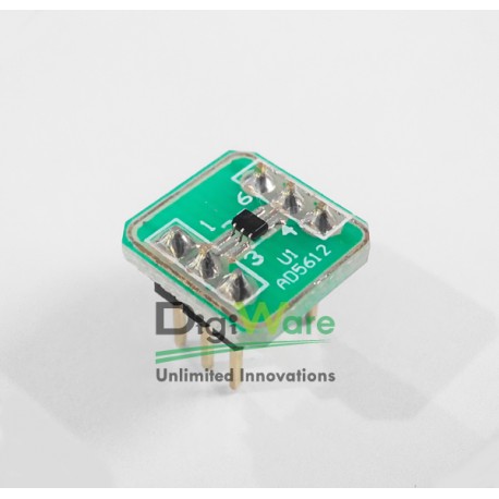 AD5612 to DIP Breakout V1.0