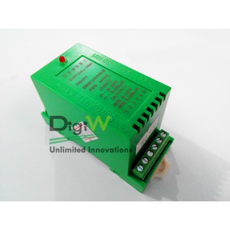 DIN 2X2 ISOEM U2U8-P1-O5O8 (dual isolated converter 0-10V, 0-200mV to 0-10V, 0-200mV)