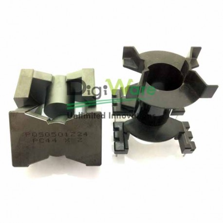 Ferrite Bobbin Core PC44PQ50/50Z-12 /SET &amp Bobbin Case BPQ50/50-1112CPFR