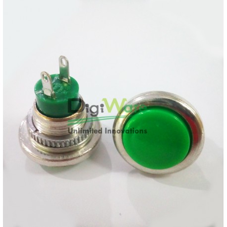 Pushbutton Switch DS-312 Green Push On