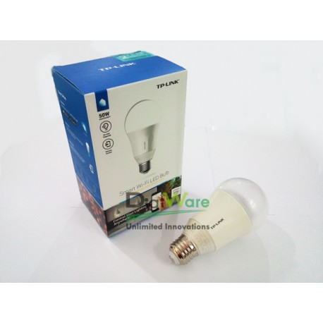 TP-Link Smart LED Light Bulb WiFi Dimmable White 50W Equivalent 1 Pack LB100