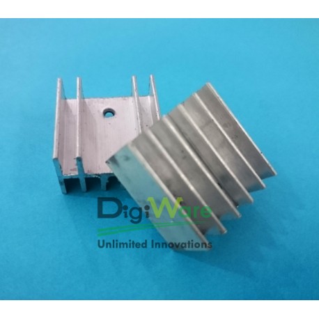 Heat Sink for TO-220 silver