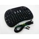Mini 2.4G Multi-functional Wireless Keyboard for Raspberry Pi Black