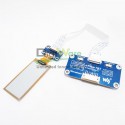 212x104, 2.13inch flexible e-ink e-paper display HAT for Raspberry Pi