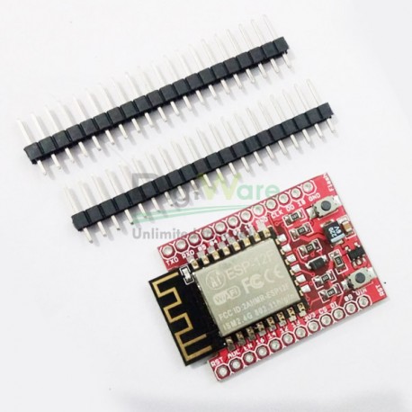 ESP8266 SMD Adapter Board R2 Attributes: w/soldered ESP-12F