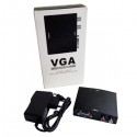 Saintholly HDMI to VGA and Audio Converter - Black