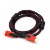 High Speed HDMI to HDMI Cable Gold Plated 1.5M - Black