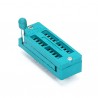ZIF Socket 20P (warna hijau)