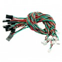 Analog Sensor Cable for Arduino (10 Pack)
