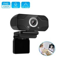 HD Webcam 1080p Wide Angle with Microphone 2MP 30FPS USB Webcam