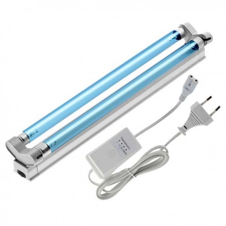 Lampu UVC Ozone 16W T5 Double Tube Steril Germicidal with Timer Switch
