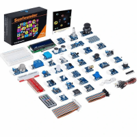 Raspberry Pi 4B / 3B+ / 3B Sensor Kit 37 Modules with DVD Tutorial