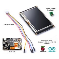 Arduino Raspberry Pi NX4827K043 LCD Touchscreen 4.3 inch HMI UART Serial TFT Resistive