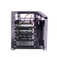 Rack Tower for Raspberry Pi & Jetson Nano 4 layer acrylic case with RGB fan for cluster and NAS