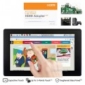 7 inch Capacitive Touch Screen LCD with Case 1024x600 HDMI IPS Various Systems Support
