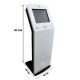 KiosK Classic with Monitor Touch Screen 17 inch Industrial Standard