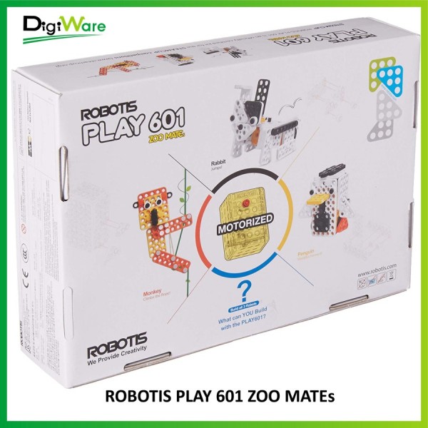 ROBOTIS PLAY 601 ZOO MATEs Robot Mainan Edukasi - Digiware Store