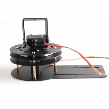 Metal Pan Tilt Robot 360 Degrees Rotating Base 2x DS3218 High Torque Digital Servo 2 DOF PTZ Platform