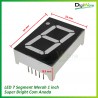 LED 7 Segment 1" Red Super Bright Com Anoda