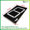 LED 7 Segment 5" Red Super Bright (A) Com Anoda with comma