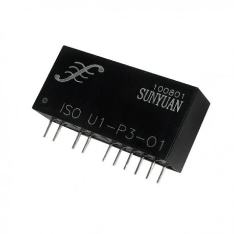 ISO-A4-P3-O4 (isolated converter 4-20mA to 0-5V)