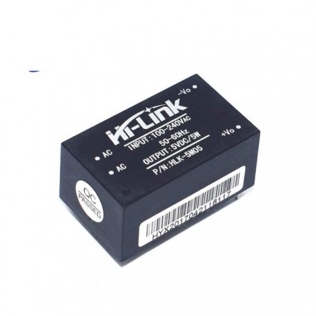 HLK-5M05 AC-DC 220V to 5V 5W Isolated Power Supply Module