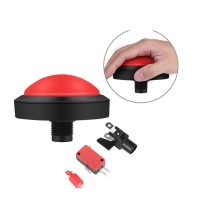 Large Arcade Button with Led Red 100mm