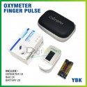 Oxymeter Oximeter Pulse Pengukur Oksigen Darah Detak Jantung Yobekan Tas Battery